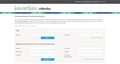 Desktop Screenshot of bewerben.iventa.eu